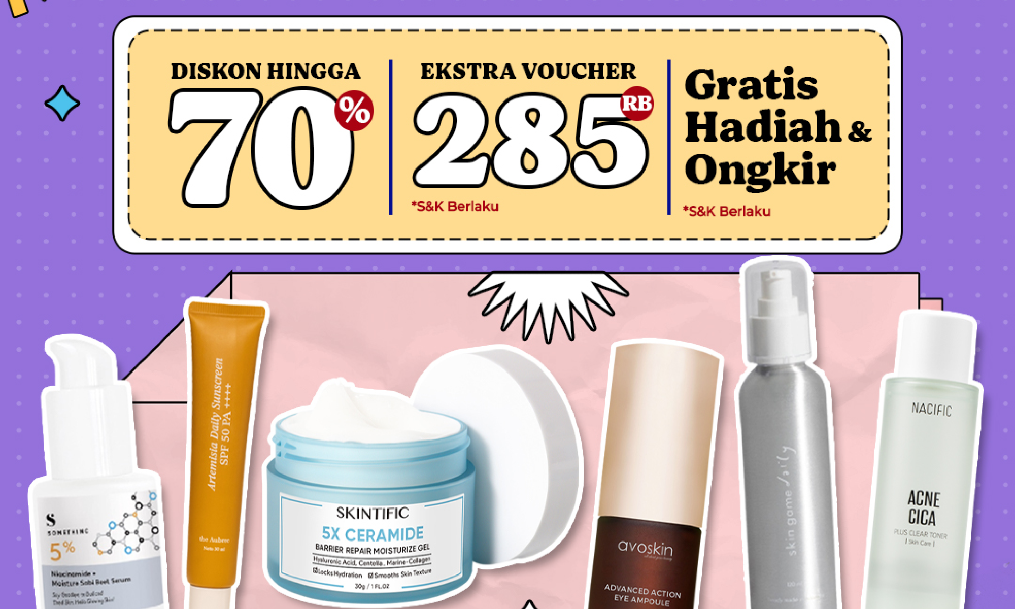 Diskon besar untuk pengguna beautyhaul