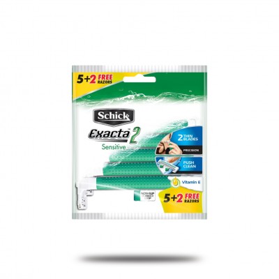 SCHICK Exacta 2 Sensitive 5 + 2