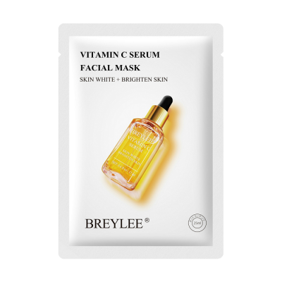 BREYLEE Sheet Mask Vitamin C - Mencerahkan Kulit Wajah