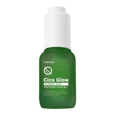 OMNISKIN Cica Glow Blemish Skin Whitening Serum