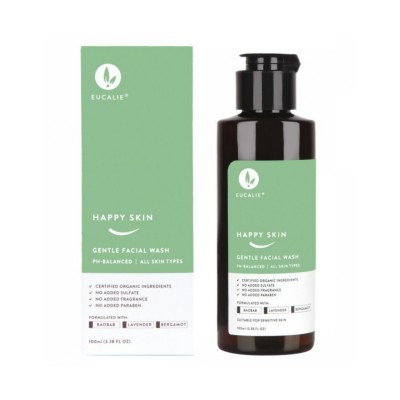 EUCALIE Organic Anti Aging Facial Wash - Happy Skin