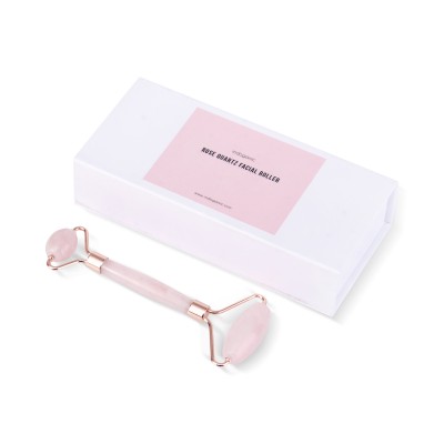 INDOGANIC Rose Quartz Facial Roller