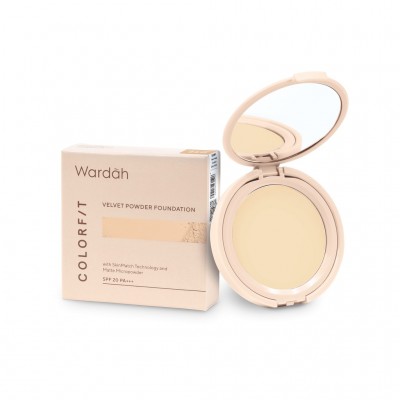 WARDAH Colorfit Velvet Powder Foundation