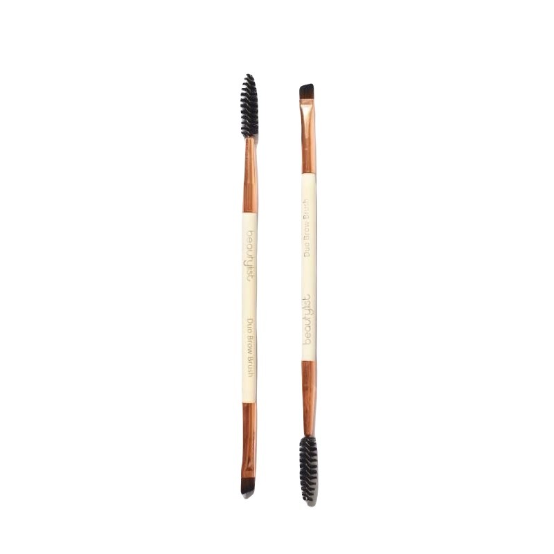 BEAUTYLIST Rose Gold Duo Brow Brush BEAUTYLIST Rose Gold Duo Brow Brush